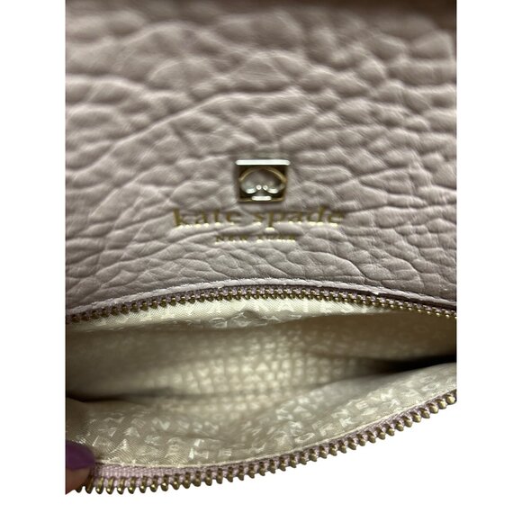 Kate Spade Delaney Perri Lane Bubbles Leather Satchel Purse With Perforated Deta - Picture 3 of 12